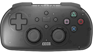 PS4 HORI 透明無線手把 黑