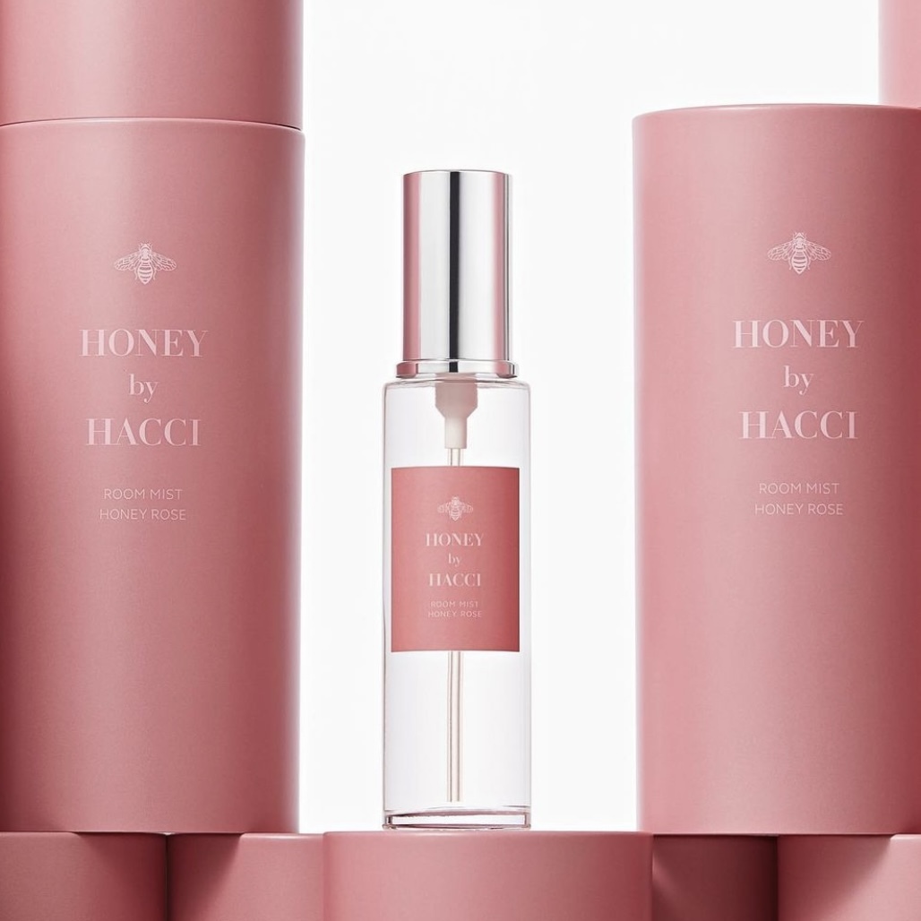 [限定] HONEY by HACCI Room Mist Honey Rose 蜂蜜玫瑰室內噴霧