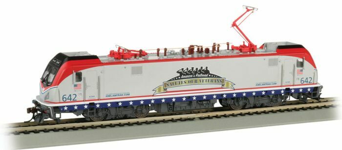 Bachmann 67403 HO規Siemens ACS-64 Electric #642 數位音效電車