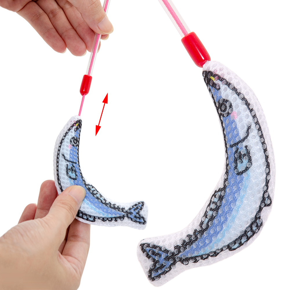 日本製造 貓壹 Necoichi 潔齒逗貓棒 - 秋刀魚 (含木天蓼)