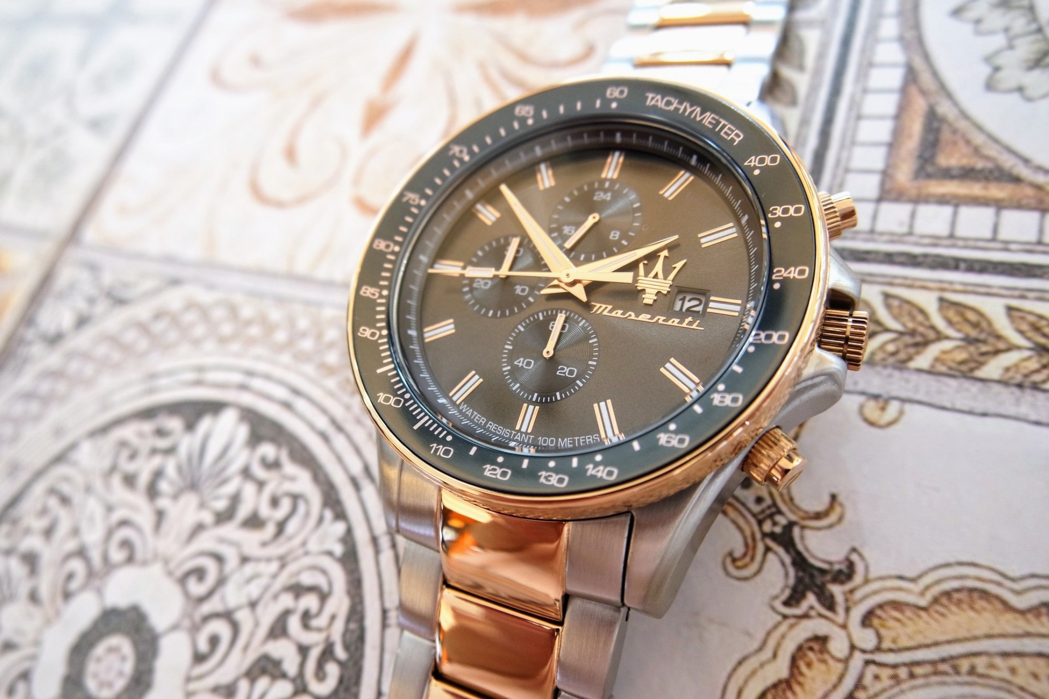 【Maserati】SFIDA R8873640014 45mm Modern Watch