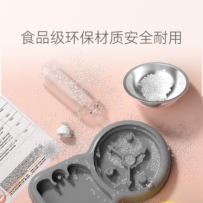 神经猫 可爱萌狗多功能 水粮1体碗