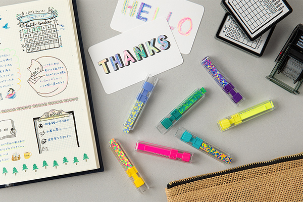 方形塗鴉蠟筆｜日本MIDORI