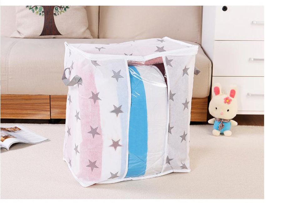 棉被收纳袋（星星图案）