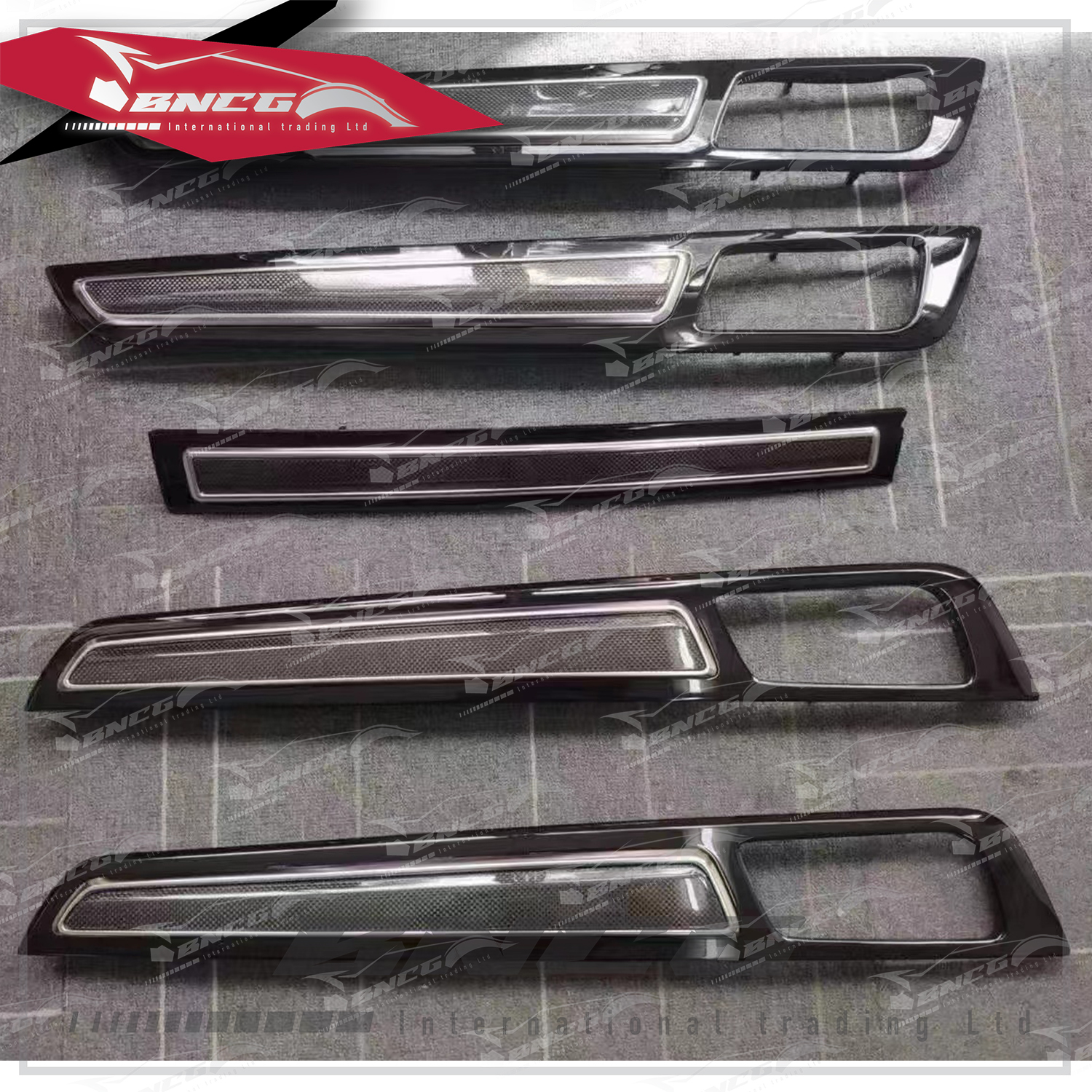 保時捷 Porsche Cayenne 18-22年式 改裝 卡夢 乾碳纖維 內飾件 替換式 車門內 飾板