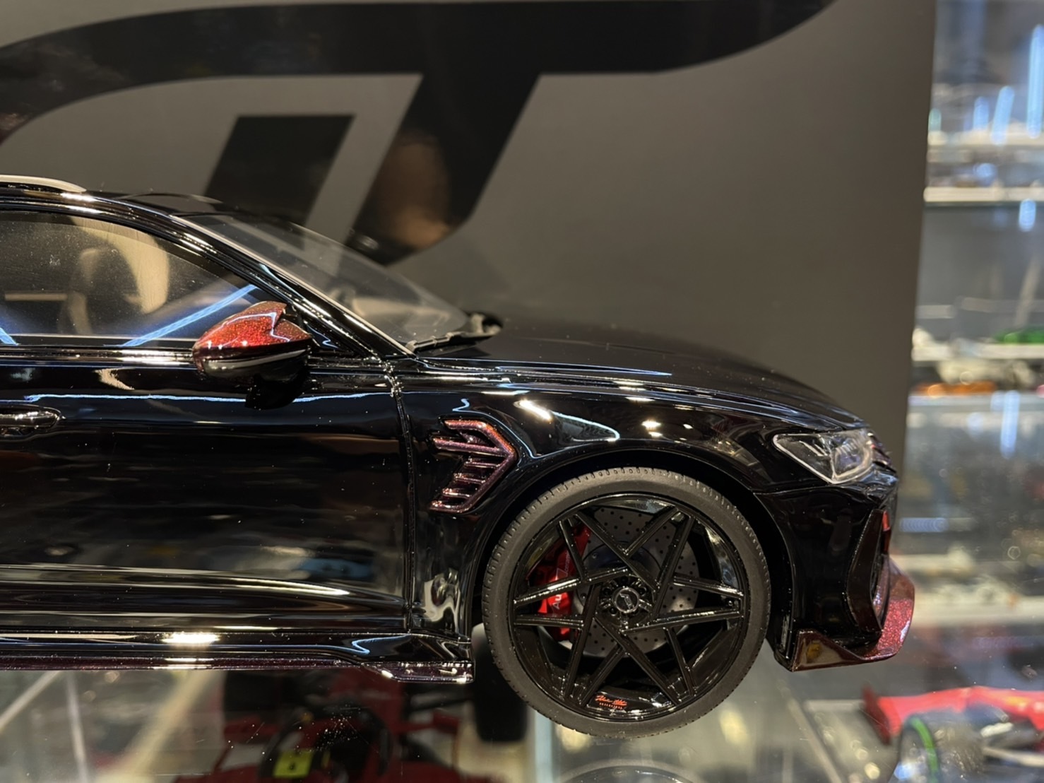 GT SPIRIT GT868 Audi ABT RS6 Black 1/18 (Resin)