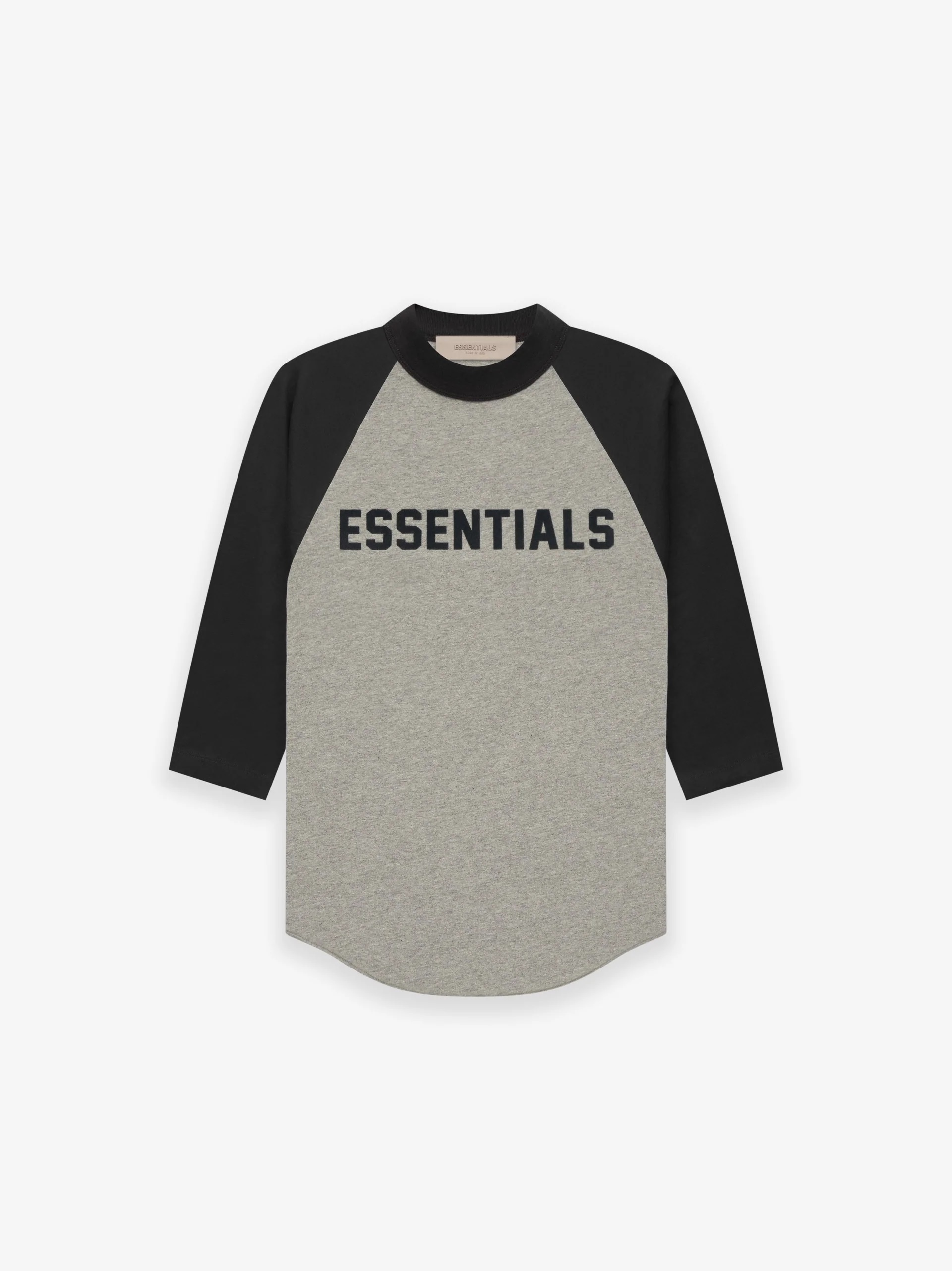 [現貨] Fear Of God Essentials SS22 KIDS 3/4 Baseball Tee Dark Oatmeal