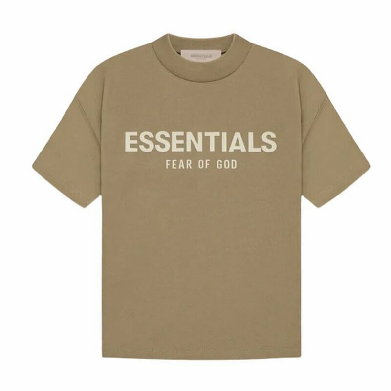 Fear Of God Essentials SS22 KIDS Tee Oak