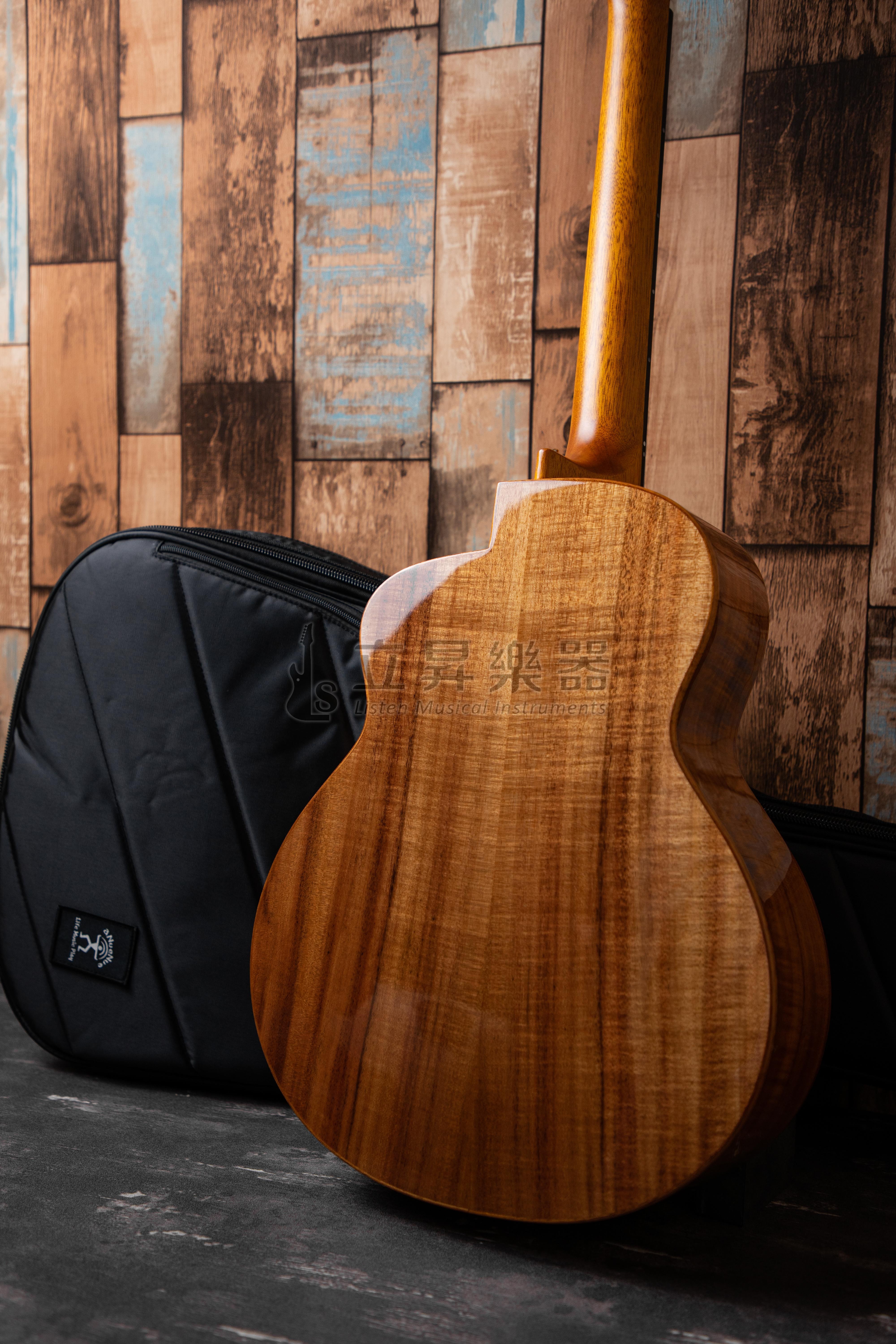 aNueNue aNueNue M88 36吋 旅行吉他 夏威夷相思木面單 附原廠豪華加厚琴袋 2022款 第 6 張圖片｜三峽吉他 / Bass