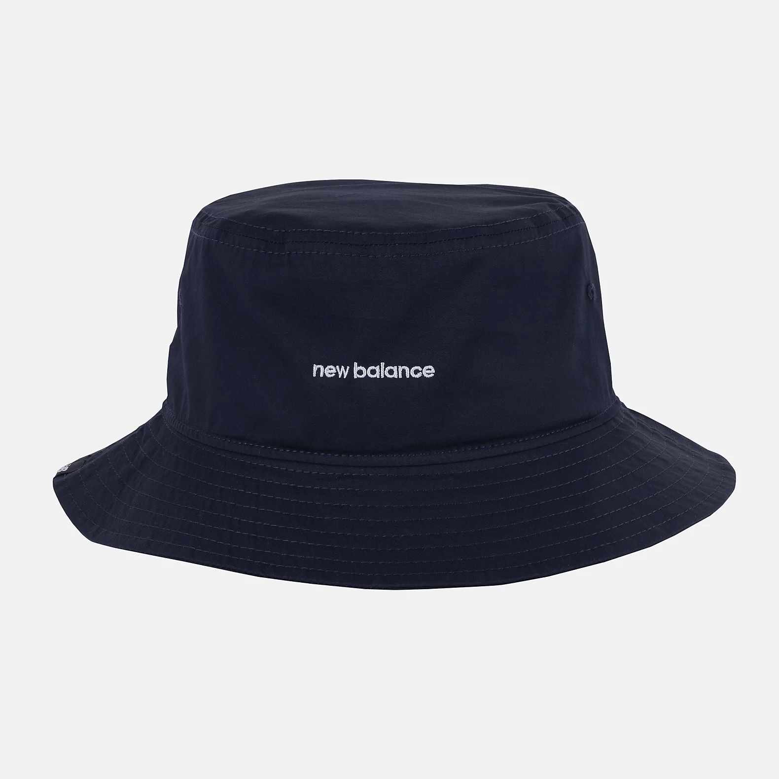 New Balance Linear Logo Bucket Hat Navy