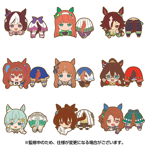 「ACG.GO」「預購」賽馬娘 Q版橡膠夾 A