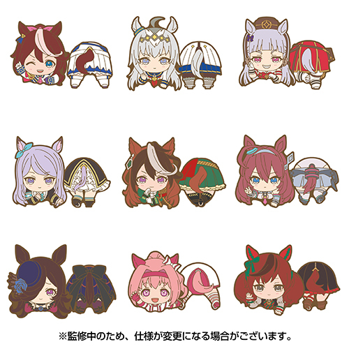 「ACG.GO」「預購」賽馬娘 Q版橡膠夾 B