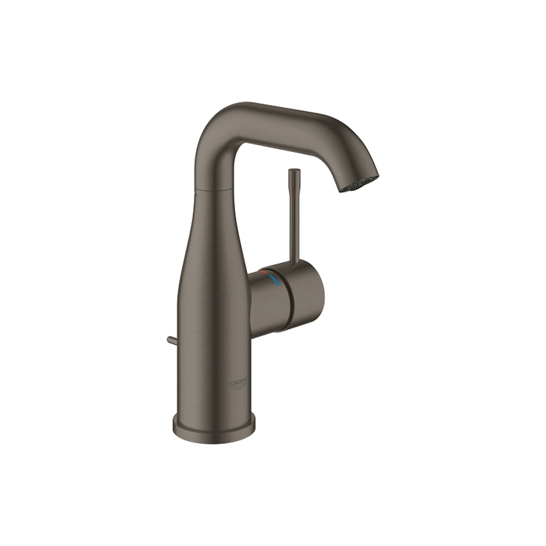 Grohe New Essence 面盆龍頭 M-size/H19.3cm-霧黑/金/超鋼色/玫瑰金| 歐洲原裝進口 | 星閃電鍍技術 | 環保省水