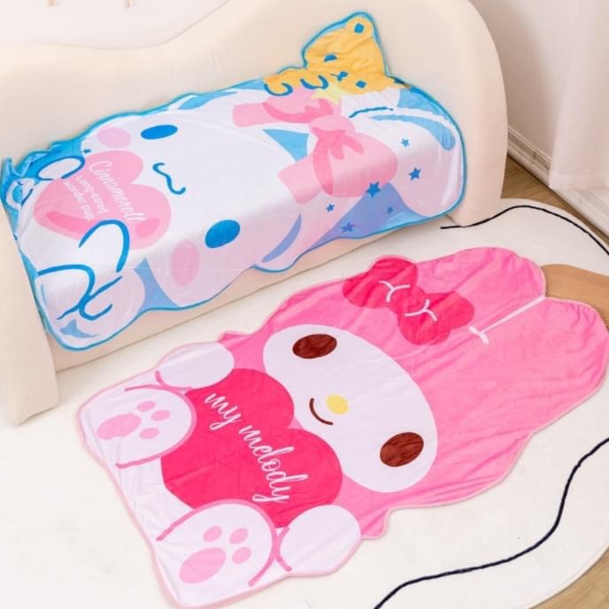 卡通冰絲被毛毯小被子