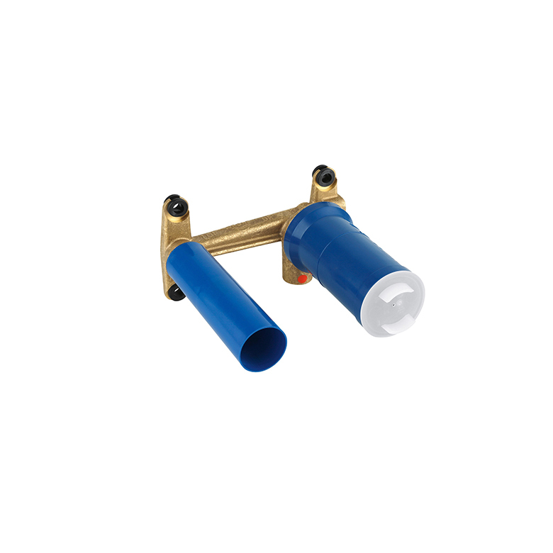 Grohe New Essence 壁式面盆龍頭附埋件-霧黑 | 德國原裝進口 | 星閃電鍍技術 | 環保省水