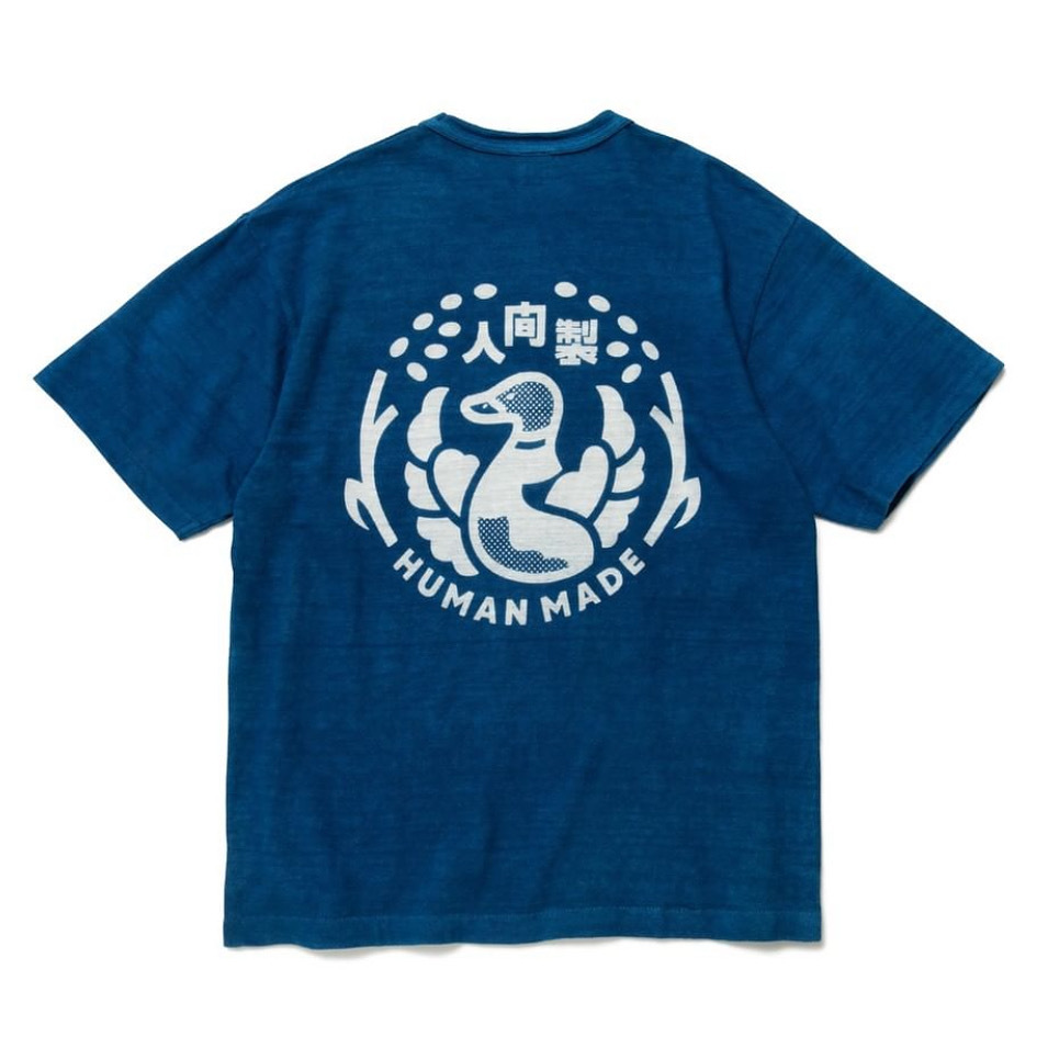 Human Made 人間製Pocket Tee (Indigo)