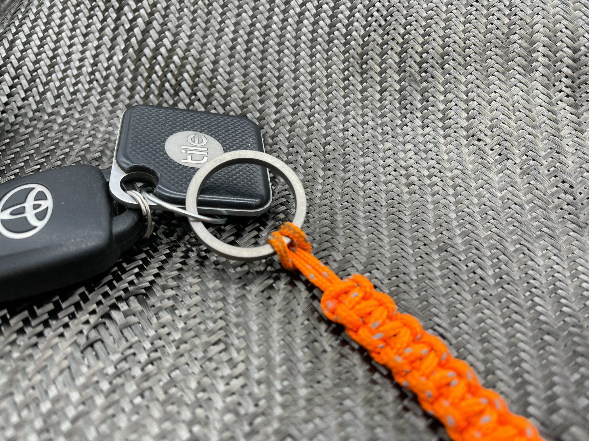 CountyComm Burly Solid Ti 環鑰匙圈 30 毫米（3 件裝）
