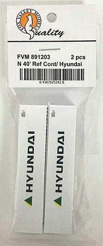 特價優惠 FVM 891203 N規 HYUNDAI 40呎 冷凍貨櫃 2入