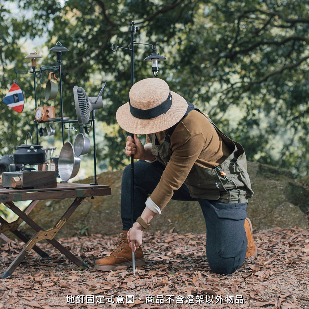 【THOUS WINDS】 M10折疊雙頭輕量燈架