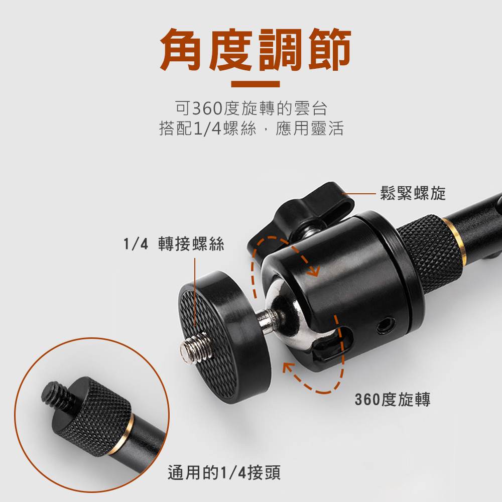 【THOUS WINDS】 M10折疊雙頭輕量燈架