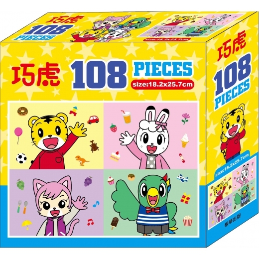 巧虎 108片盒裝拼圖 A