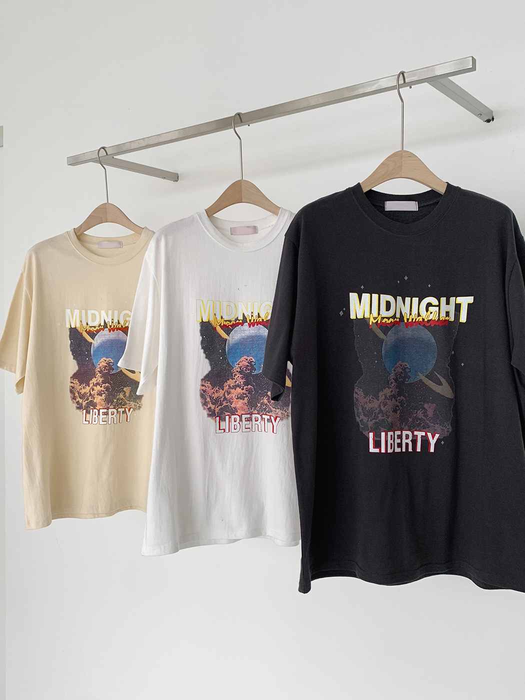 【優惠預訂】韓國MIDNIGHT TEE（3色）