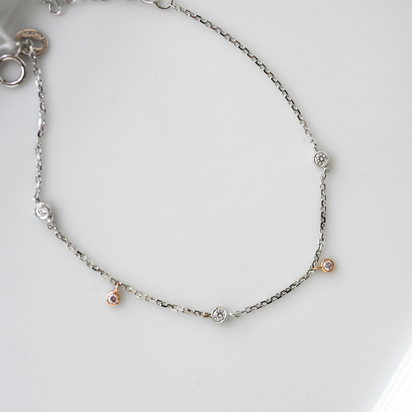 18K Twinkle Pink Diamond Bracelet