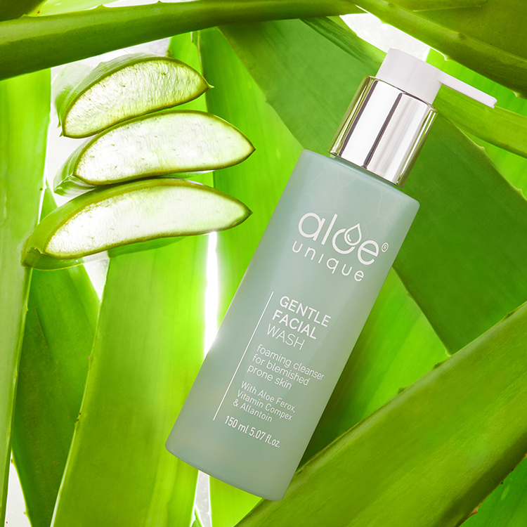 aloe unique優尼客-開普蘆薈潔面凝露  150ml