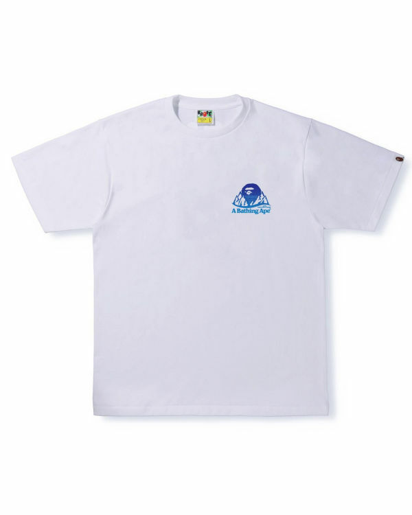 A BATHING APE 猿人山脈 短袖 白色 男女款 BAPE-206 [台灣現貨]