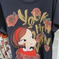 [S] YSW BIG LOGO BLOUSE, BLACK, E2550GRTS20S (FINAL SALES) (SYW31)