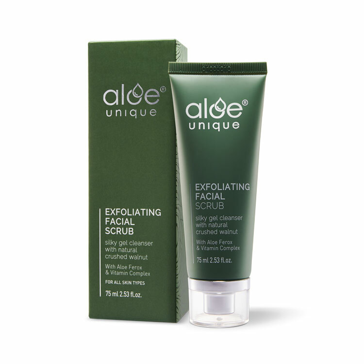 aloe unique優尼客-開普蘆薈去角質面部磨砂   75ml