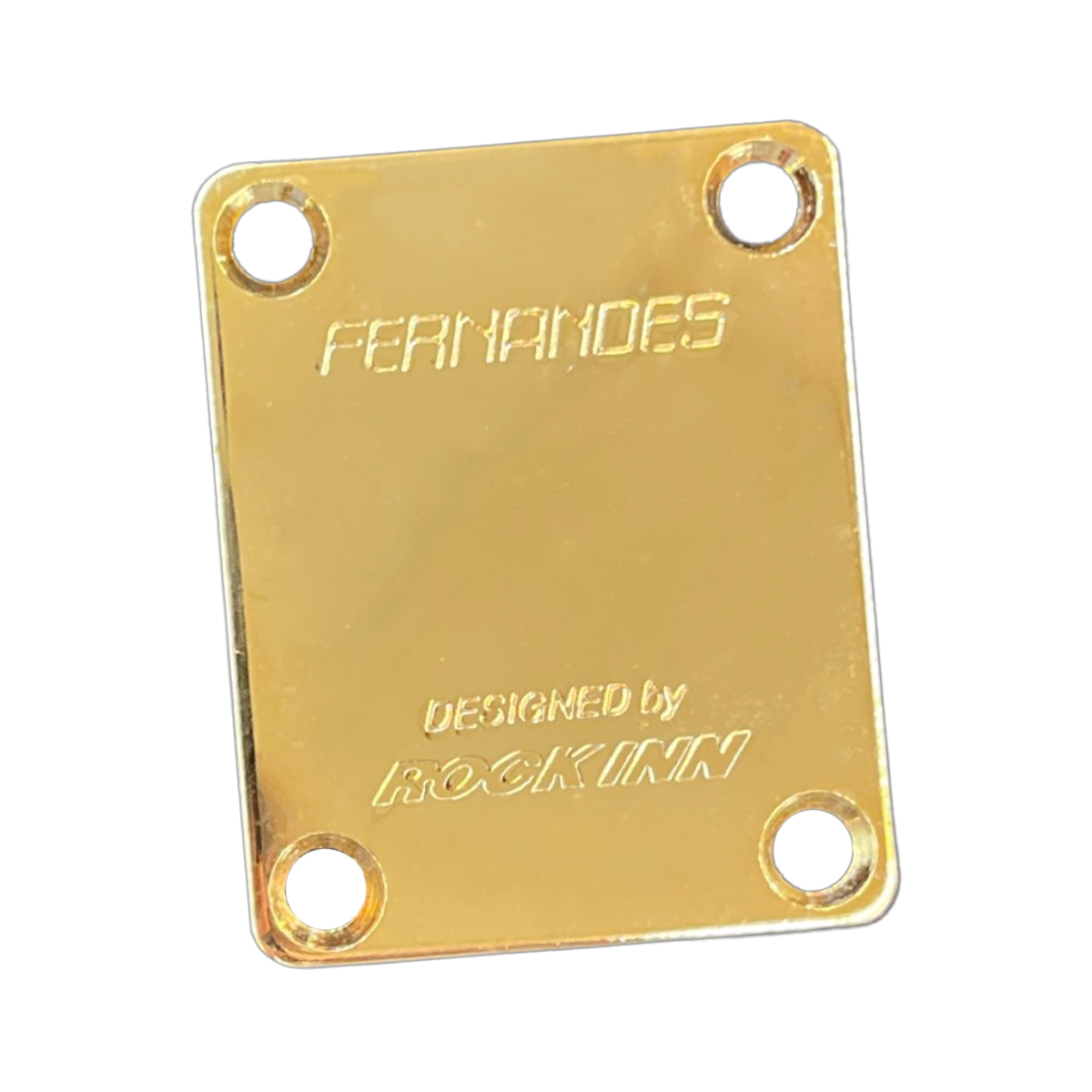 Fernandes 一般金屬 琴頸接合鐵片 金 (By Rock inn)