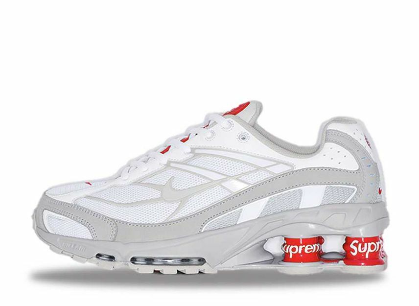 Supreme × Nike Shox Ride 2 經典復古聯名白紅綠黑男款