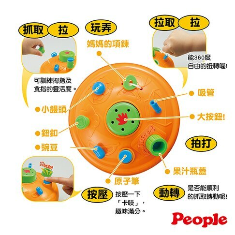 People 卡吱! 手指運動玩具