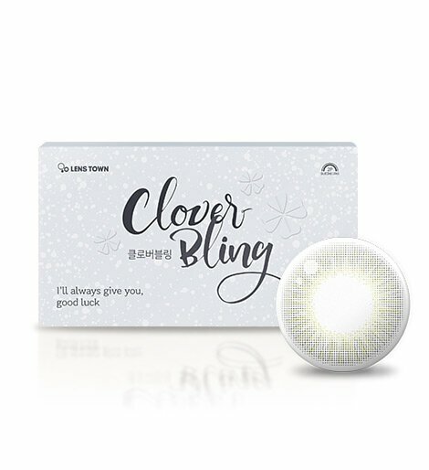 [預訂] Lenstown Clover Bling 1 Month 每月拋棄彩妝隱形眼鏡｜每盒2片 (Gray)