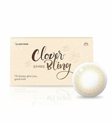 [預訂] Lenstown Clover Bling 1 Month 每月拋棄彩妝隱形眼鏡｜每盒2片 (Brown)