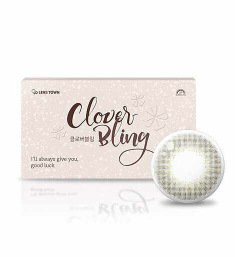 [預訂] Lenstown Clover Bling 1 Month 每月拋棄彩妝隱形眼鏡｜每盒2片 (Choco)