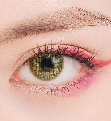 [預訂] Lenstown Romantea Gangnam 每月拋棄彩妝隱形眼鏡｜每盒2片 ( Green )