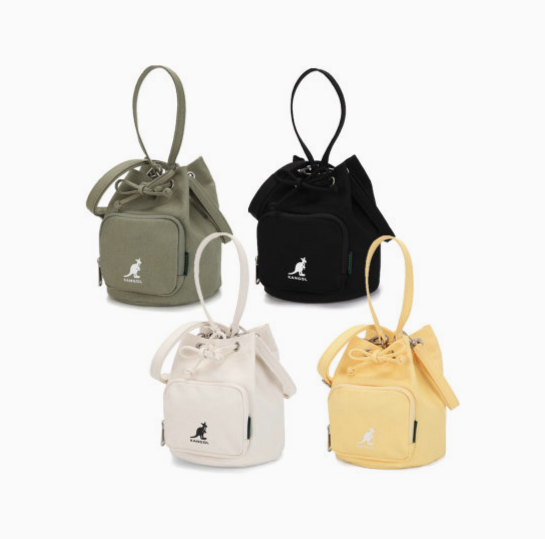 Lucky Canvas Bucket Bag