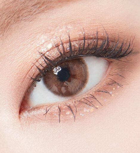 [預訂] Lenstown Chocopong Edge 1 Month 每月拋棄彩妝隱形眼鏡｜每盒2片 ( Caramel Choco )