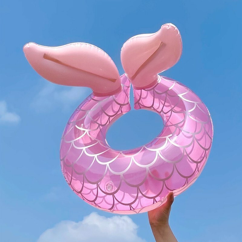 美人魚開口泳圈