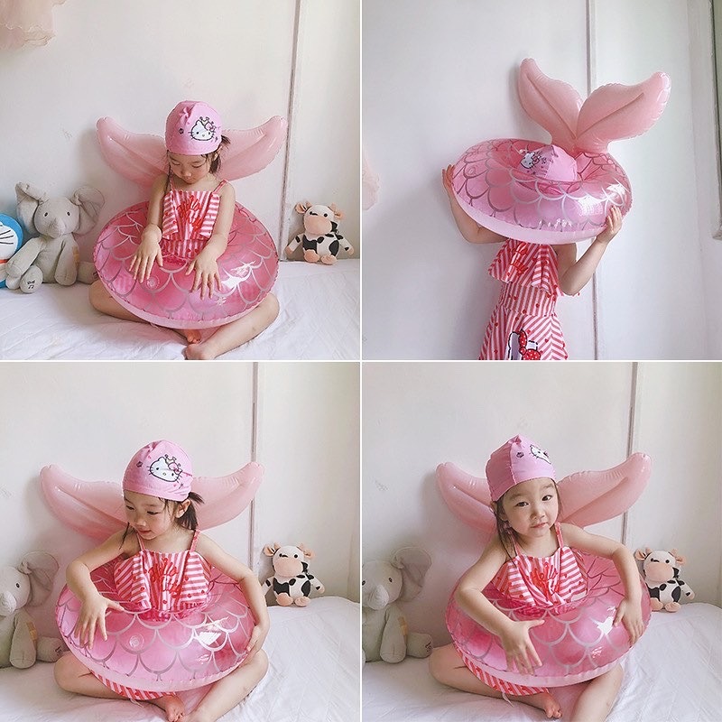 美人魚開口泳圈