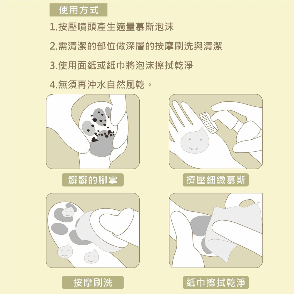 Happy Cat 貓咪泡沫FUN鬆洗