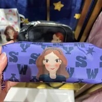 [S] YSW PENCIL CASE,PURPLE, 8809190120947 (FINAL SALE) (SYW19)