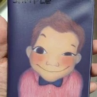 [S] YSW 30PC04LI PASSPORT COVER 2 LOUISE,BLUE, 8809190087561 (FINAL SALES) (SYW22)