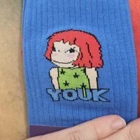 [S] YSW SOCKS,BLUE, 8809190118050 (FINAL SALES) (SYW28)