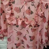 [S] YSW BELL SLEEVE FLORAL TOP, PINK, E2566RAPI0S (FINAL SALES) (SYW36)