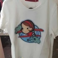 [S] YSW KIDS AIR PLANE T-SHIRT, WHITE, E2550TRRAXK (FINAL SALES) (SYW47)