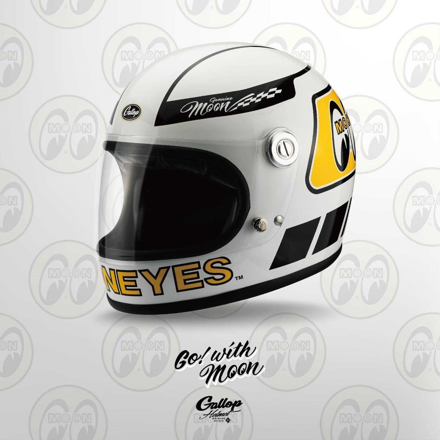 GALLOP TRACK MOONEYES 白 樂高帽