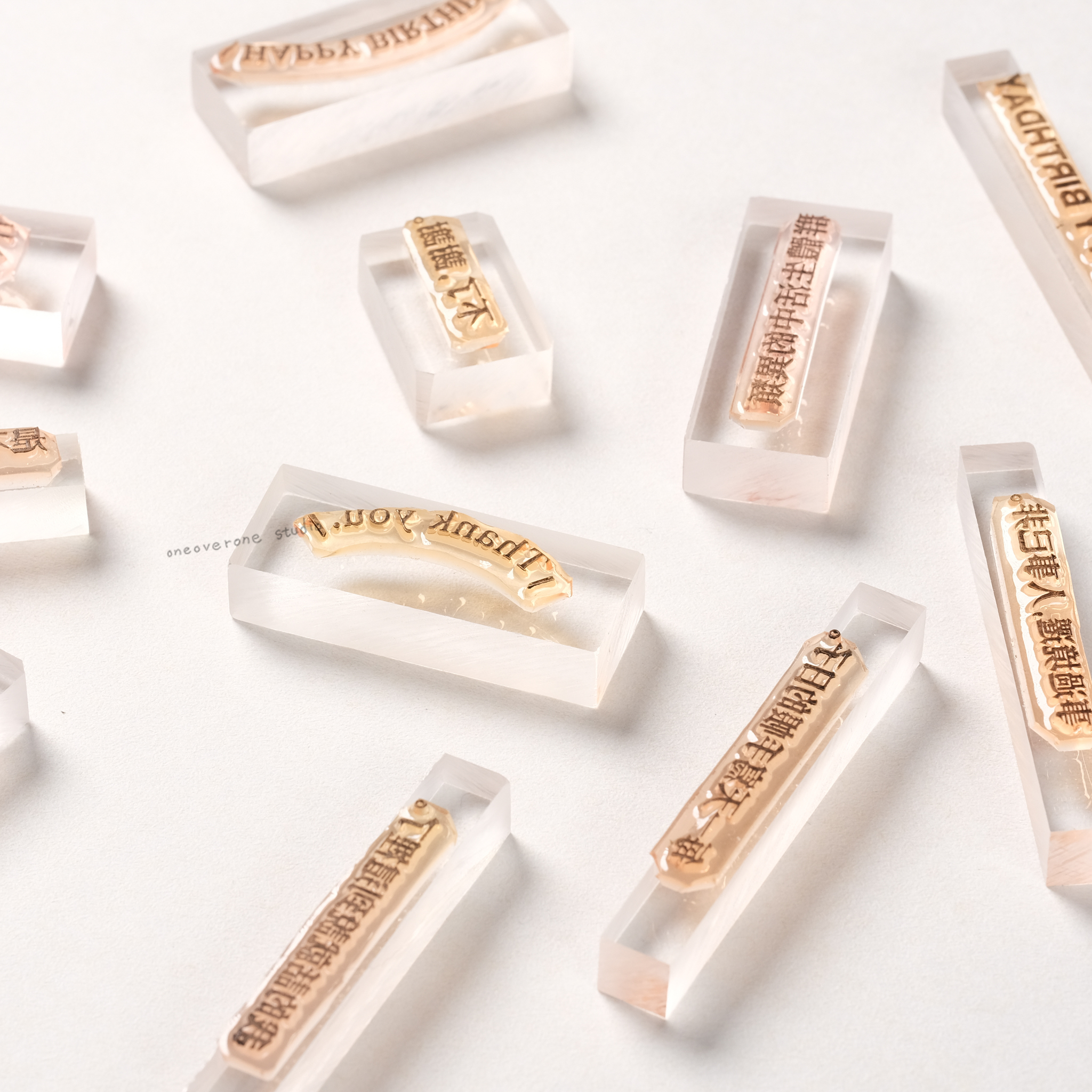 手帳是自我意識的具現化 膠版印章/一分之一工作室/台灣